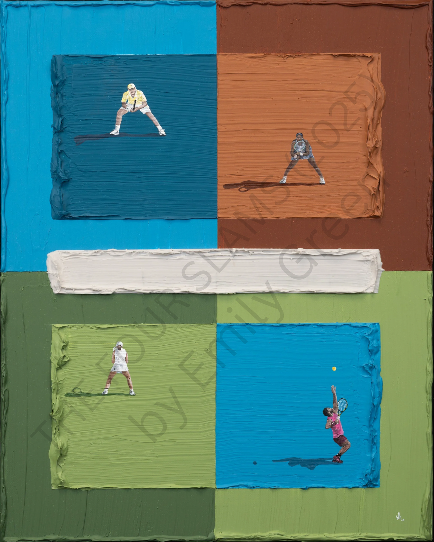 The Four Slams (2025) - Print